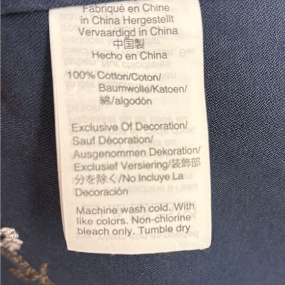 Madewell XXS Navy Embroidered Utility Jacket Cotton Floral Military Style - Picture 9 of 14